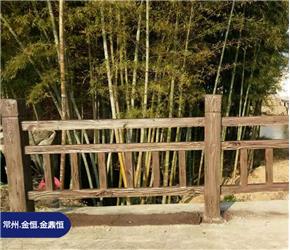 上海仿木护栏